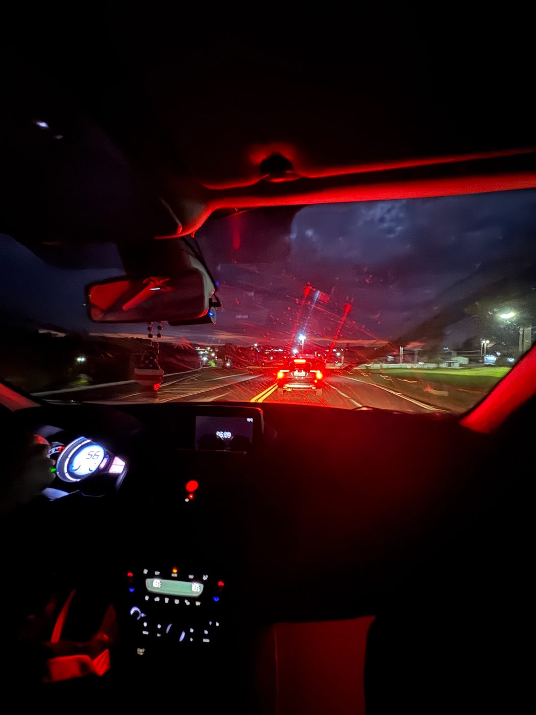 Estrada à noite